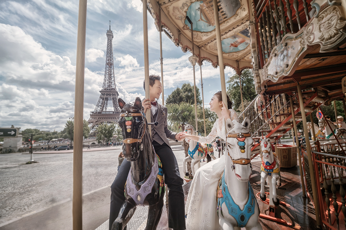 巴黎婚紗影像, 旋轉木馬